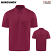 Burgundy - Red Kap SK98 Men's Pocket Polo - Short Sleeve Performance Knit #SK98BU