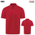 Red - Red Kap SK98 Men's Pocket Polo - Short Sleeve Performance Knit #SK98RD