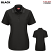 Black - Red Kap Women's Flex Core Short Sleeve Polo #SK97BK