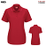 Red - Red Kap Women's Flex Core Short Sleeve Polo #SK97RD