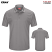 Gray - Red Kap Men's Flex Core Short Sleeve Polo #SK96GY