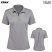 Gray - Red Kap Women's Performance Knit Flex Series Pro Polo #SK91GY