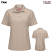 Tan - Red Kap Women's Performance Knit Flex Series Pro Polo #SK91TN