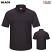 Black - Red Kap Men's Performance Knit Flex Series Pro Polo #SK90BK