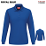 Royal Blue - Red Kap SK7L Women's Performance Knit Polo - Long Sleeve #SK7LRB