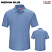 Medium Blue - Red Kap SK74 Men's Gripper Front Polo - Short Sleeve Performance Knit #SK74MB