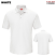 White - Red Kap SK74 Men's Gripper Front Polo - Short Sleeve Performance Knit #SK74WH