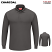 Charcoal - Red Kap SK6L - Men's Performance Knit Polo - Long Sleeve #SK6LCH