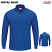 Royal Blue - Red Kap SK6L - Men's Performance Knit Polo - Long Sleeve #SK6LRB