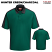 Hunter Green / Charcoal - Red Kap SK54 - Men's Performance Knit Polo - Short Sleeve Two-Tone #SK54HC