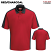 Red / Charcoal - Red Kap SK54 - Men's Performance Knit Polo - Short Sleeve Two-Tone #SK54RC