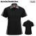 Black/Gray - Red Kap SK53 Women's Polo - Performance Knit Short Sleeve Two-Tone #SK53BG