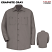 Graphite Grey - Red Kap Men's Wrinkle Resistant Long Sleeve Cotton Shirt #SC30GG