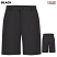 Black - Red Kap PX50 - Men's Utility Shorts - Mimix #PX50BK