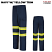 Navy - Red Kap Men's Enhanced Visibility Industrial Cargo Pant #PT88EN
