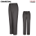 Charcoal - Red Kap Women's Side-Elastic Insert Work Pants #PT61CH