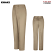 Khaki - Red Kap Women's Side-Elastic Insert Work Pants #PT61KH