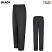 Black - Red Kap Men's Side-Elastic Insert Work Pants #PT60BK