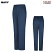 Navy - Red Kap Women's Half Elastic Waist Work Pant #PT59NV