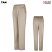 Tan - Red Kap Women's Half Elastic Waist Work Pant #PT59TN