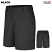 Black - Red Kap Women's Plain Front Short #PT27BK