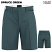 Spruce Green - Red Kap Men's Plain Front Short #PT26SG