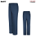 Navy - Red Kap Men's Low Rise Modern Fit Industrial Work Pants #PT22NV