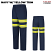 Navy -  Red Kap Men's Enhanced Visibility Dura-Kap Industrial Pant #PT20EN