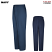 Navy - Red Kap Men's Plain Front Cotton Casual Pant #PC44NV