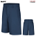 Navy - Red Kap Men's Cotton Casual Short Navy #PC26NV