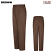 Brown - Red Kap Wrinkle Resistant Cotton Work Pants #PC20BN