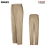 Khaki - Red Kap Wrinkle Resistant Cotton Work Pants #PC20KH