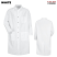 White - Chef Designs Full Cut Butcher Coat #KT50WH