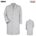 Light Grey - Red Kap Men's Front 5 Button Lab Coat #KP14GY
