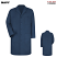 Navy - Red Kap Men's Front 5 Button Lab Coat #KP14NV