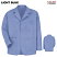 Light Blue - Red Kap Men's Lapel/Counter 3 Button Coat #KP10LB