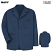 Navy - Red Kap Men's Lapel/Counter 3 Button Coat #KP10NV