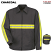 Charcoal - Red Kap Enhanced Visibility Perma-Lined Panel Jacket #JT50EN