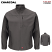 Charcoal - Red Kap Men's Deluxe Soft Shell Jacket #JP68CH