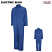 Electric Blue - Red Kap Twill Action Back Coveralls #CT10EB