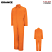 Orange - Red Kap Twill Action Back Coveralls # CT10OR