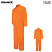 Orange - Red Kap 100% Cotton Coveralls #CC14OR