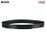 Black - Red Kap Leather Black Belt #AB12BK