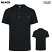 Black - Dickies Men's Short Sleeve Heavyweight Henley #WS451BK