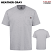 Heather Grey - Dickies Men's Short Sleeve Heavyweight Crew Neck #WS450HG