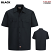 Black - Dickies Men's Short Sleeve Work Shirt #2574BK