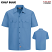 Gulf Blue - Dickies Men's Short Sleeve Work Shirt #2574GB