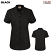 Black - Dickies Women's Industrial Short Sleeve Work Shirt #5350BK