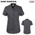Dark Charcoal - Dickies Women's Industrial Short Sleeve Work Shirt #5350DC
