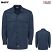 Navy - Dickies Men's Long Sleeve Work Shirt #5574NV